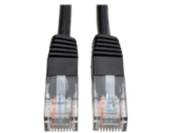 Tripp Lite 10ft Cat5e / Cat5 350MHz Molded Patch Cable RJ45 M/M Black 10'