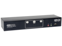 Tripp Lite 2-Port Dual Monitor DVI KVM Switch with Audio and USB 2.0 Hub - KVM / audio / USB switch - 2 ports