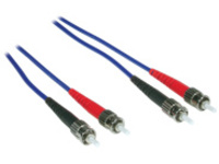 C2G 10m ST-ST 62.5/125 OM1 Duplex Multimode PVC Fiber Optic Cable - Blue - patch cable - 10 m - blue