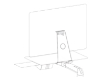 Ergotron StyleView - Mounting component (friction wedge) for iMac