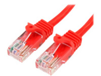 StarTech.com 2m Red Cat5e / Cat 5 Snagless Patch Cable