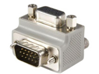 StarTech.com Right Angle VGA Adapter - Right Angle VGA to VGA - Male/Female - Type 1 - VGA Adapter Cable (GC1515MFRA1) …