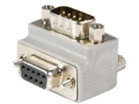 StarTech.com Right Angle DB9 to DB9 Serial Cable Adapter Type 1