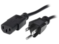 StarTech.com 10 ft Standard Computer Power Cord