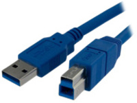 StarTech.com 3 ft / 91cm SuperSpeed USB 3.0 Cable A to B - USB 3 A (m) to USB 3 B (m) (USB3SAB3) - USB cable - 91 cm