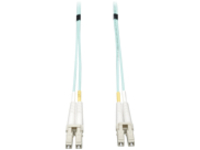 Tripp Lite 15M 10Gb Duplex Multimode 50/125 OM3 LSZH Fiber Patch Cable LC/LC Aqua 15 Meters