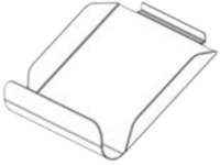 Zebra - Cutter catch tray