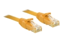0.3M CAT6 U/UTP SNAGLESS GIGABIT NETWORK CABLE YELLOW