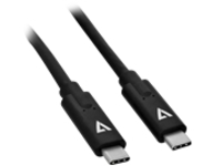 V7 - USB cable - USB-C (M) reversible to USB-C (M) reversible