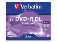 Verbatim - 5 x DVD&#x2B;R DL