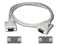 C2G - serial cable - DB-9 to DB-9 - 3.1 m