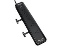 Tripp Lite Surge Protector Power Strip Desk Mount 120V USB 6 Outlet 6&#x27; Cord