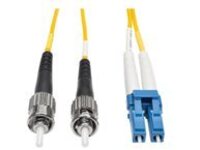 Tripp Lite 30M Duplex Singlemode 8.3/125 Fiber Optic Patch Cable LC/ST 100' 100ft 30 Meter - patch cable - 30 m - yellow