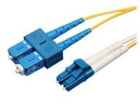 Tripp Lite 1M Duplex Singlemode 9/125 Fiber Optic Patch Cable LC/SC 3&#x27; 3ft 1 Meter
