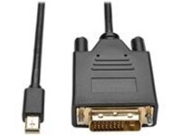 Tripp Lite 6ft Mini DisplayPort to DVI Adapter Active Converter mDP to DVI 1920 x 1080 DPort 1.2 M/M 6'