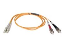 Tripp Lite 15M Duplex Multimode 50/125 Fiber Optic Patch Cable LC/ST 50' 50ft 15 Meter - patch cable - 15 m - orange