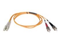 Tripp Lite 15M Duplex Multimode 50/125 Fiber Optic Patch Cable LC/ST 50&#x27; 50ft 15 Meter