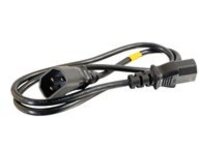 C2G 2ft 18 AWG Computer Power Extension Cord (IEC320 C14 to IEC320 C13) TAA
