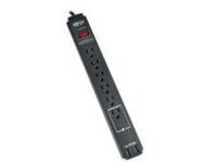 Tripp Lite Surge Protector Power Strip 120V USB 6 Outlet 6&#x27; Cord 990 Joule TAA
