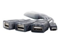C2G 11in 4-Port USB 2.0 Hub Cable