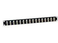 Tripp Lite 16-Port Fiber Patch Panel 62.5/125 or 50/125 ST/ST 1URM