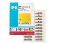 HPE Ultrium 3 WORM Bar Code Label Pack