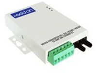 AddOn 500Kbs 1 Serial to 1 ST Med Converter