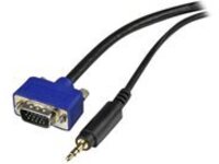 StarTech.com 6 ft High Resolution Monitor VGA Cable w/ Audio
