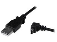 StarTech.com 0.5m Mini USB Cable - A to Down Angle Mini B - USB cable - USB to mini-USB Type B - 50 cm