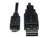 Tripp Lite 10ft USB 2.0 High Speed Cable Reversible A to 5Pin Micro B M/M 10'
