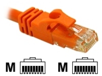 C2G 25ft Cat6 Snagless Unshielded (UTP) Network Crossover Patch Cable