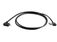 C2G C2G 1m USB A to Micro-USB B Cable with Right Angeled Connectors-USB 2.0 3ft