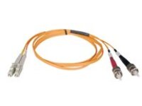 Eaton Tripp Lite Series Duplex Multimode 62.5/125 Fiber Patch Cable (LC/ST), 10M (33 ft.)