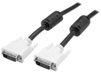 StarTech.com Dual Link DVI Cable - 3 ft - Male to Male - 2560x1600 - DVI-D Cable - Computer Monitor Cable - DVI Cord - …