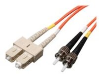 Tripp Lite 6M Duplex Multimode 62.5/125 Fiber Optic Patch Cable SC/ST 20&#x27; 20ft 6 Meter