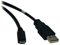 Tripp Lite 3ft USB 2.0 Hi-Speed Cable A Male to USB Micro-B M/M 3&#x27;