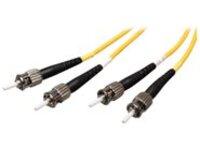 Tripp Lite 5M Duplex Singlemode 8.3/125 Fiber Optic Patch Cable ST/ST 16' 16ft 5 Meter - patch cable - 5 m - yellow