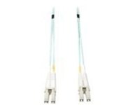 Tripp Lite 1M 10Gb Duplex Multimode 50/125 OM3 LSZH Fiber Patch Cable LC/LC Aqua 1 Meter