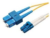 Tripp Lite 10M Duplex Singlemode 9/125 Fiber Optic Patch Cable LC/SC 33' 33ft 10 Meter