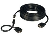 Tripp Lite 100ft VGA Coax Monitor Cable Easy Pull with RGB High Resolution HD15 M/M 100'