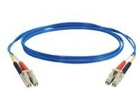C2G 1m LC-LC 62.5/125 OM1 Duplex Multimode PVC Fiber Optic Cable - Blue - patch cable - 1 m - blue