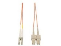 Tripp Lite 2M Duplex Multimode 50/125 Fiber Optic Patch Cable LC/SC 6' 6ft 2 Meter
