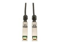 Tripp Lite 3M SFP+ 10Gbase-CU Twinax Passive Copper Cable SFP-H10GB-CU3M Compatible Black 10ft 10'
