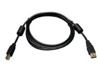 Eaton Tripp Lite Series USB 2.0 A to B Cable with Ferrite Chokes (M/M), 3 ft. (0.91 m)