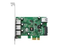 SIIG DP USB 3.0 4-Port PCIe i/e - USB adapter - PCIe - 4 ports
