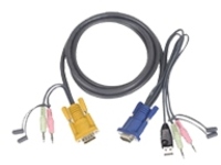 IOGEAR G2L5303U - Keyboard / video / mouse / audio cable