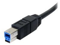StarTech.com 10 ft Black SuperSpeed USB 3.0 Cable A to B