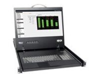 Tripp Lite 8-Port Rack Console Cat5 KVM Switch 1U RM 19&quot; LCD Rackmount