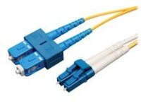 Tripp Lite 3M Duplex Singlemode 9/125 Fiber Optic Patch Cable LC/SC 10' 10ft 3 Meter