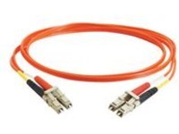 C2G 9m LC-LC 62.5/125 OM1 Duplex Multimode PVC Fiber Optic Cable - Orange - patch cable - 9 m - orange